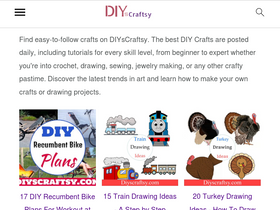 'diyscraftsy.com' screenshot