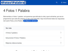 '4fotos1palabra.net' screenshot
