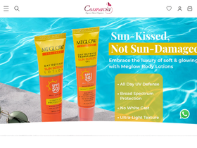 leefordcosmacia.in homepage screenshot