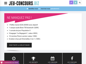 'jeu-concours.biz' screenshot
