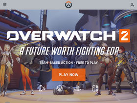'playoverwatch.com' screenshot