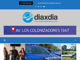 'esperanzadiaxdia.com.ar' screenshot