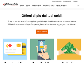 'supercoin.it' screenshot