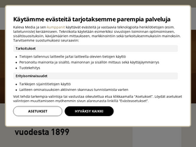 'kalevamedia.fi' screenshot