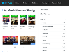 'tvmuse.app' screenshot