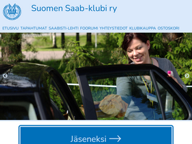 'saabclub.fi' screenshot