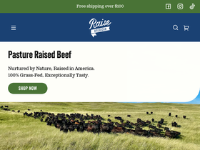 raiseamerican.com homepage screenshot