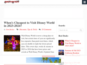 'disneytouristblog.com' screenshot