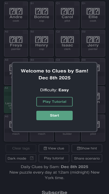 cluesbysam.com