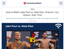'streamingstadium.com' screenshot