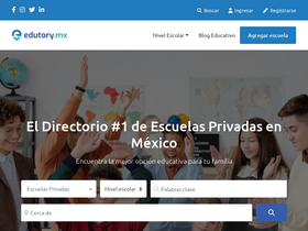 'edutory.mx' screenshot