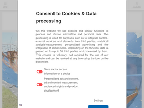 'oz-online.de' screenshot