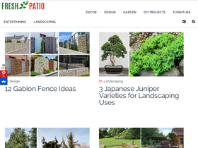 'freshpatio.com' screenshot