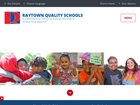'raytownschools.org' screenshot