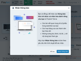 'fireant.vn' screenshot
