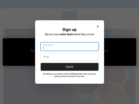 Thesnusoutlet homepage screenshot