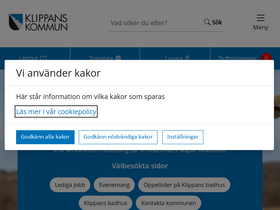 'klippan.se' screenshot