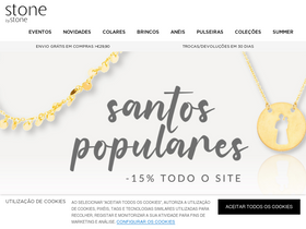 'stonebystone.pt' screenshot