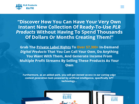 plrproductselite.com Traffic Analytics, Ranking & Audience [April 2024 ...