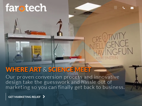 'farotech.com' screenshot