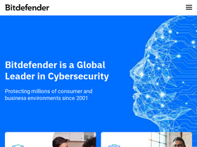 'bitdefender.co.uk' screenshot