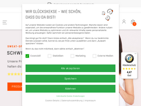 'sweat-off.com' screenshot