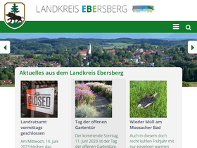 'bauportal.lra-ebe.de' screenshot