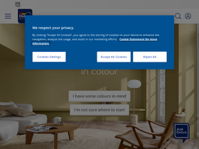 'dulux.in' screenshot