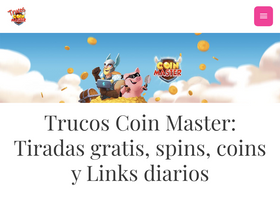 'trucoscoinmaster.com' screenshot