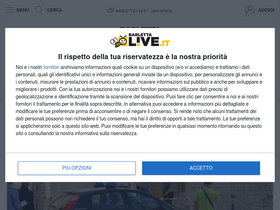 'barlettalive.it' screenshot