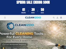 cleanizoo.com homepage screenshot