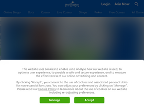 'jackpotjoy.com' screenshot