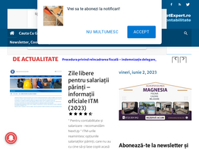 'cabinetexpert.ro' screenshot