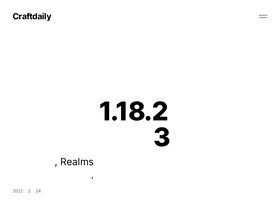 'thecraftdaily.com' screenshot