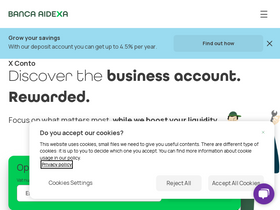 'aidexa.it' screenshot