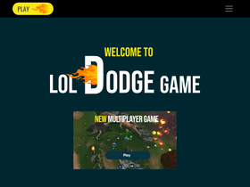 'loldodgegame.com' screenshot
