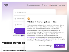 'hometogo.dk' screenshot
