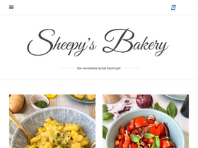 'sheepysbakery.de' screenshot