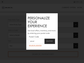 'buickoffers.ca' screenshot
