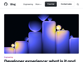 'github.blog' screenshot