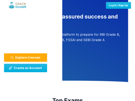 'crackgradeb.com' screenshot