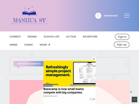 'manhuasy.com' screenshot
