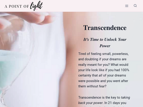 'apointoflight.co' screenshot