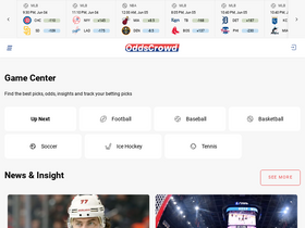 'oddscrowd.com' screenshot