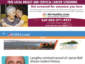 'unionleader.com' screenshot