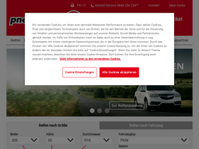 'pneuexperte.ch' screenshot