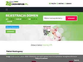 'domena.pl' screenshot