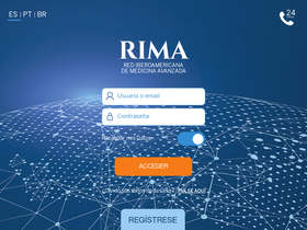 'rima.org' screenshot