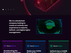 'verasity.io' screenshot