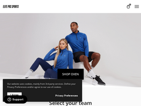 'eliteprosports.co.uk' screenshot